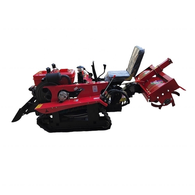 Fácil mantenimiento Mini Power Tiller con el cultivo de la planta de huerto rotativo rotativo