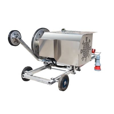 Máquina para cortar hormigón armado con sierra de alambre de diamante