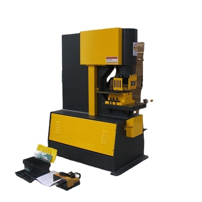 Máquina hidráulica para perforar y cortar placas mecánicas de acero Q35Y-16 multifuncional