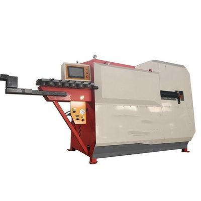 2kW de potencia del motor de acero inoxidable de hierro Bar Bender Cutter Cnc 2d de alambre Stirrup máquina de flexión