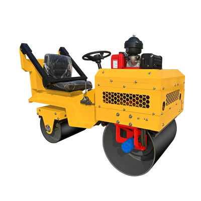 Unidad de accionamiento hidráulico Doble tambor 800 mm Tambor Diámetro de vibración Roller de carretera de asfalto