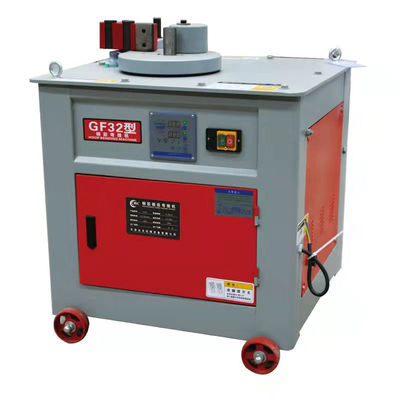 Máquina de doblar el aro de rebar de 18 mm con 3kw de potencia del motor operación manual / automática / CNC