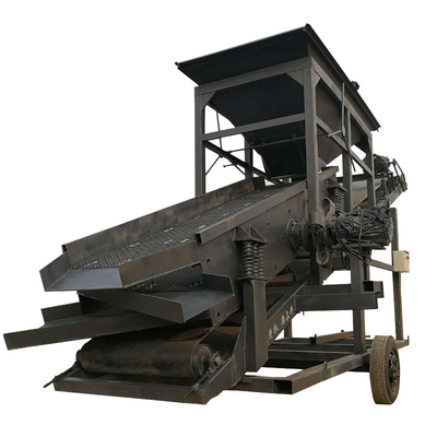 11m*2,2m*3,7m Máquina de filtrado de piedra de 2 capas para filtrado de arena por profesionales