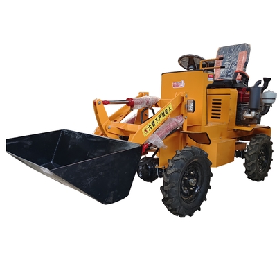 600 kg Peso de la máquina 7 toneladas Cargador delantero 877h Cargador de ruedas delanteras con cubo de 4.2cbm