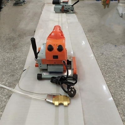Área de soldadura de 15 cm Soldadora de extrusión de plástico para el hogar Soldadora de geomembrana de escalada automática