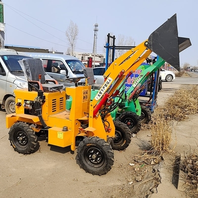 Zl15f Mini Cargador de ruedas articuladas con control de piloto mecánico para una fácil operación
