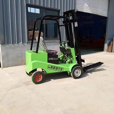 Camión elevador eléctrico autocargado 1,5-3 toneladas para carga y descarga en almacén