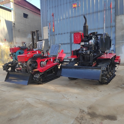 Tiller rotativo de 800 kg de potencia diésel para la preparación de semilleros en pequeñas explotaciones agrícolas
