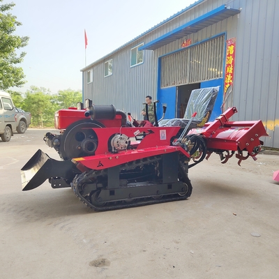 Tiller rotativo de 800 kg de potencia diésel para la preparación de semilleros en pequeñas explotaciones agrícolas