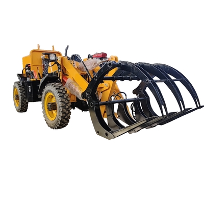 0.5m3 Capacidad del cubo 500kg 600kg Carga Rueda de descarga Tipo del cubo delantero Mini cargadores