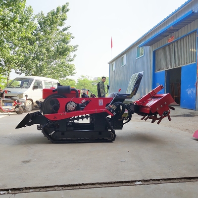 Tiller rotativo de 800 kg de potencia diésel para la preparación de semilleros en pequeñas explotaciones agrícolas