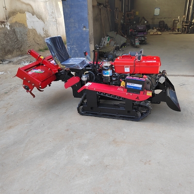 Fácil mantenimiento Mini Power Tiller con el cultivo de la planta de huerto rotativo rotativo