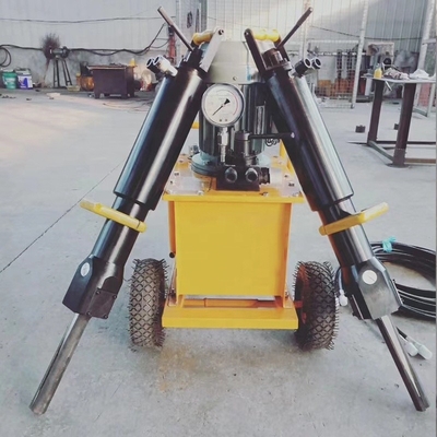 Espejo de roca hidráulica portátil con motor de CA para aplicaciones fáciles de manejar