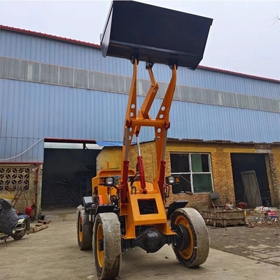 Tractor de césped japonés Mini cargador frontal de 600 kg especificaciones de la máquina