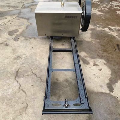 Máquina para cortar hormigón armado con sierra de alambre de diamante