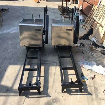 Máquina para cortar hormigón armado con sierra de alambre de diamante