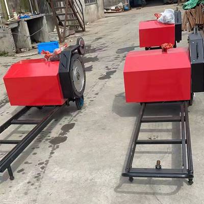 Obras de construcción Máquina de serrar de alambre de diamante hidráulico para cortar espesor máximo