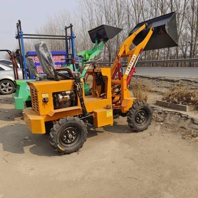 CHANGCHAI Motor Cargador pequeño multifunción Cargador de ruedas para cargadora de retroexcavadora