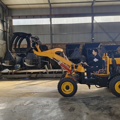 Energía Minería Front End Cargador Compacto Tractor de carga de ruedas con motor CHANGCHAI