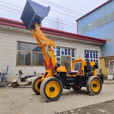 Cargador ligero Diésel Cargador de ruedas compacto Cargador elevador con fácil mantenimiento