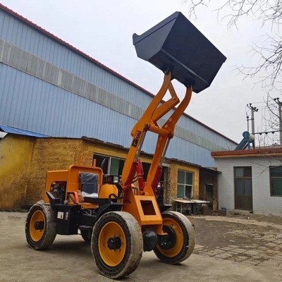 Cargador ligero Diésel Cargador de ruedas compacto Cargador elevador con fácil mantenimiento