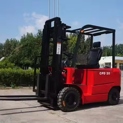 Mini carretilla elevadora eléctrica de pie de 2 toneladas para la tienda de alimentos