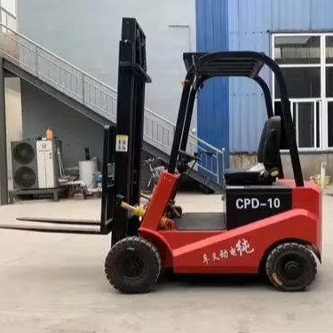 Camión eléctrico de paletas con altura de elevación de 3 m y longitud de tenedor de 1070 mm