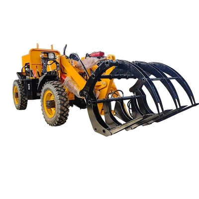 Cargador de ruedas de maquinaria pequeña diesel 18hp Mini cargador ligero puede ser parcialmente personalizado