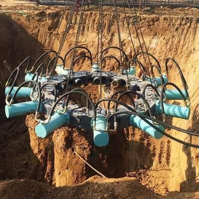 10 toneladas de excavadora compatible con el fracturador de la cabeza de pila hidráulica con tecnología avanzada