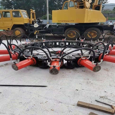 10 toneladas de excavadora compatible con el fracturador de la cabeza de pila hidráulica con tecnología avanzada
