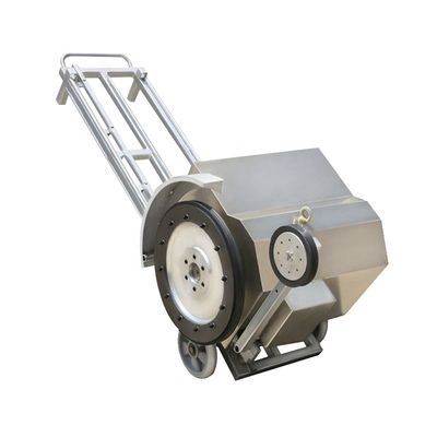 Construcción de corte automático hidráulico máquina de sierra de alambre de diamante con un rendimiento estable