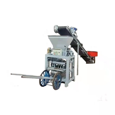 Máquina para hacer bloques de pavimento automática de cemento hueco de concreto de plástico