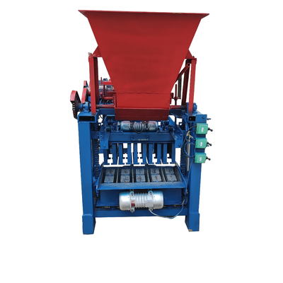 Máquina para hacer bloques de pavimento automática de cemento hueco de concreto de plástico