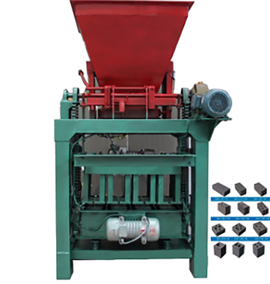 Máquina para hacer bloques de pavimento automática de cemento hueco de concreto de plástico