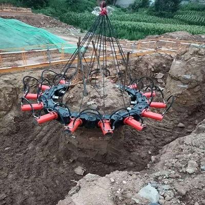 1470 kg Tallador de cabeza de pila de hormigón redondo