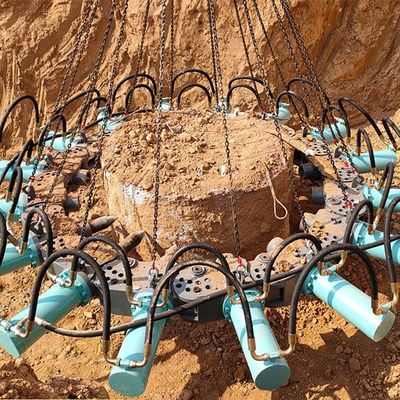 Máquina de corte de pilas de diseño cortada pilas fundidas en su lugar pilas prefundidas y más 1470 kg