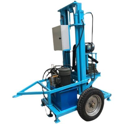 Máquina de perforación de pozos de gasóleo de tubo pequeño de 180 m para perforación geotécnica