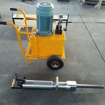 200 kg de peso motor diesel divisor de rocas hidráulico para la separación de rocas suave y rápida