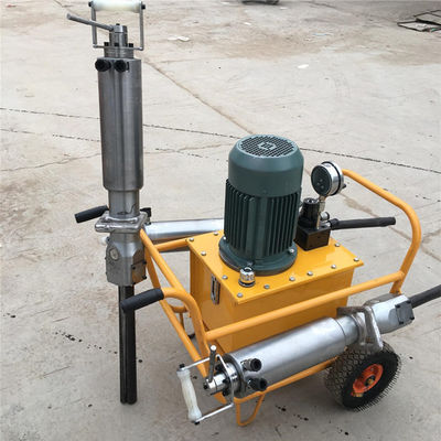 Máquina hidráulica para la fracturación de rocas para la fractura de granito con un peso de 200 kg