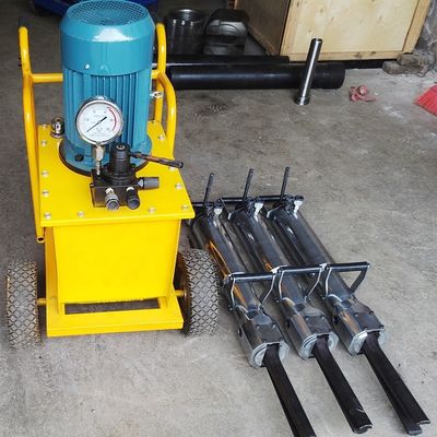 Motor de corriente alterna de fabricación profesional Divisor hidráulico de rocas para la separación suave y de rocas