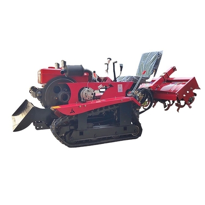 35hp Retro Rotary Crawler Mini Power Tiller con 2,5*1*1,3 m Tamaño y larga vida útil