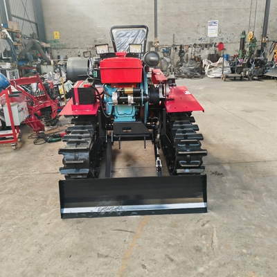 35hp Retro Rotary Crawler Mini Power Tiller con 2,5*1*1,3 m Tamaño y larga vida útil