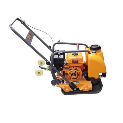 Compactor de placas del motor de gasolina con 9,6kw de potencia y construcción robusta