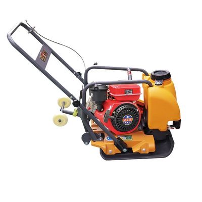 Compactor de placas del motor de gasolina con 9,6kw de potencia y construcción robusta