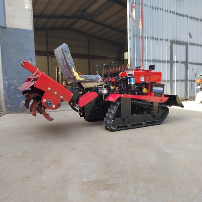 Tractor giratorio de tiradores para equipos agrícolas y ancho de trabajo de 1200 mm