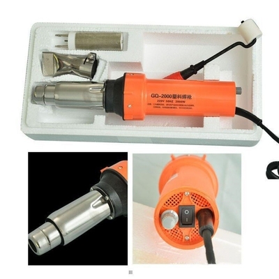 Torchas profesionales de soldadura por aire caliente para soldar geomembranas de HDPE sobre PVC, PP y PE