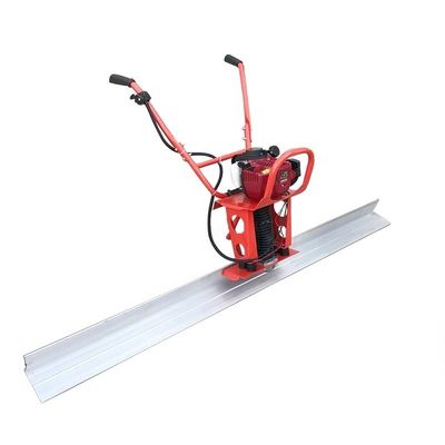 Regla de vibración de nivelación de hormigón de gasolina de alta frecuencia para la construcción de carreteras suaves