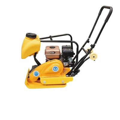 Compactor de placas de gasolina de 4 ciclos enfriado por aire La solución perfecta para la compactación de bordes de carretera