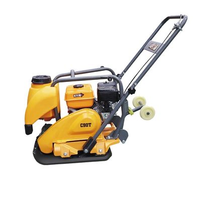 Área de trabajo de 500*520 mm Compactor de placa de tierra vibratoria diesel reversible de un solo sentido
