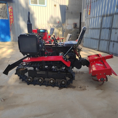 Tractor de 25 CV para la labranza rotativa en invernaderos de huertos